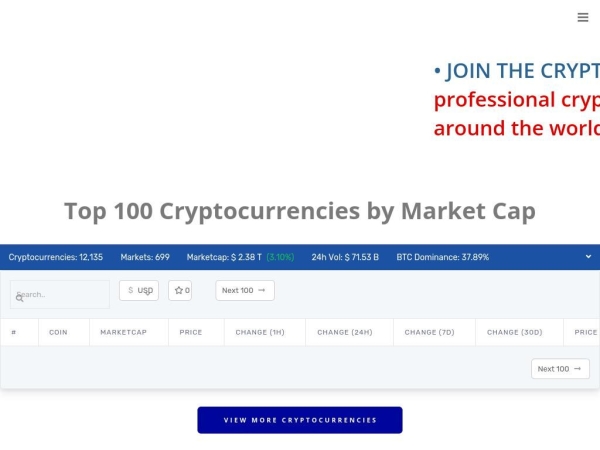 cryptocurrencymarketcap.net